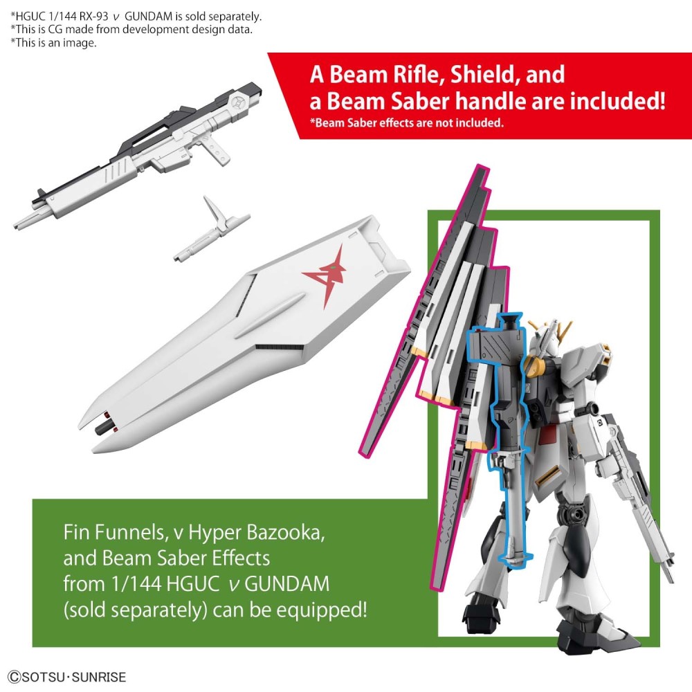 BANDAI EG ENTRY GRADE GUNDAM NU 1/144 MODEL KIT ACTION FIGURE