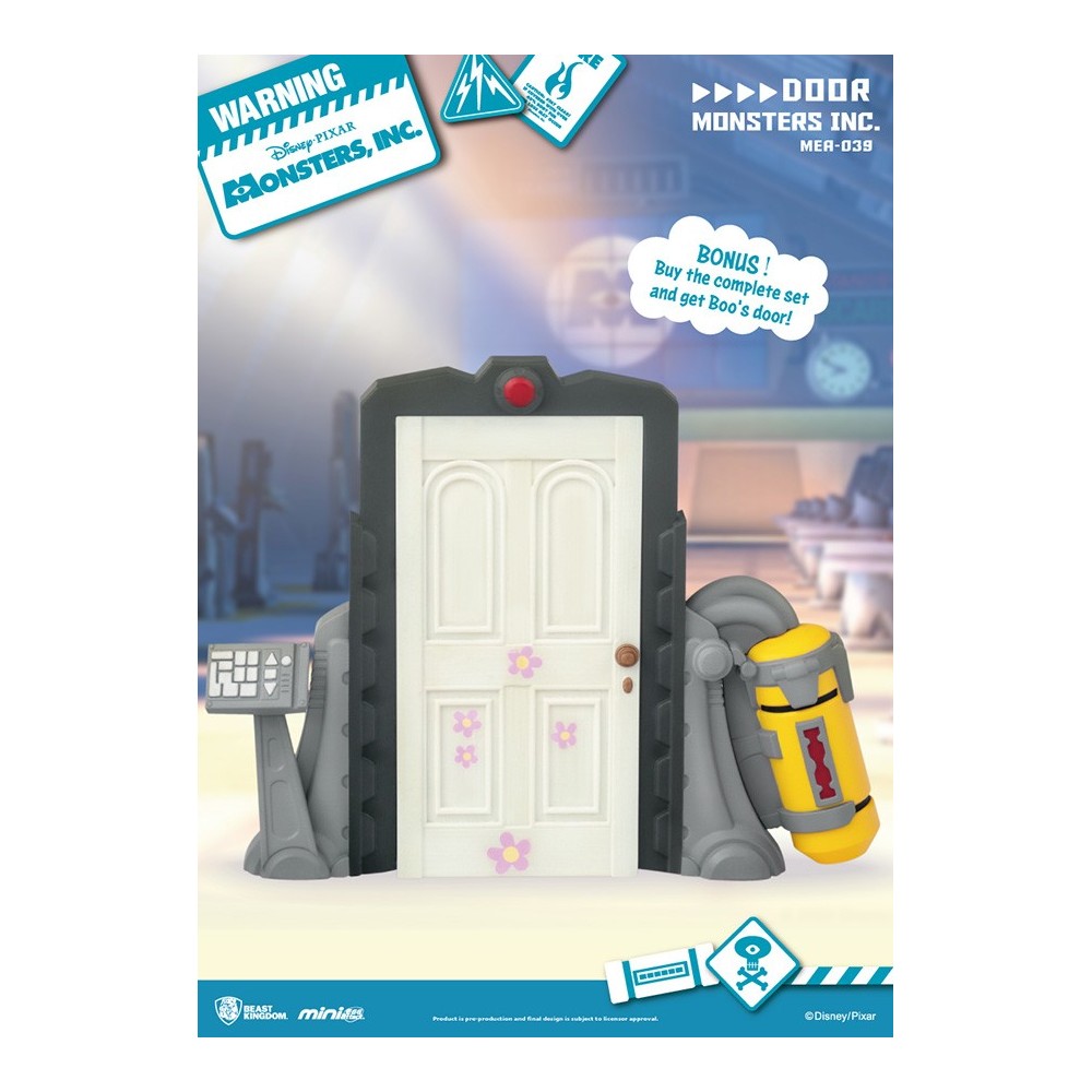 BEAST KINGDOM DISNEY PIXAR MINI EGG ATTACK MONSTERS INC SET 6 FIGURES