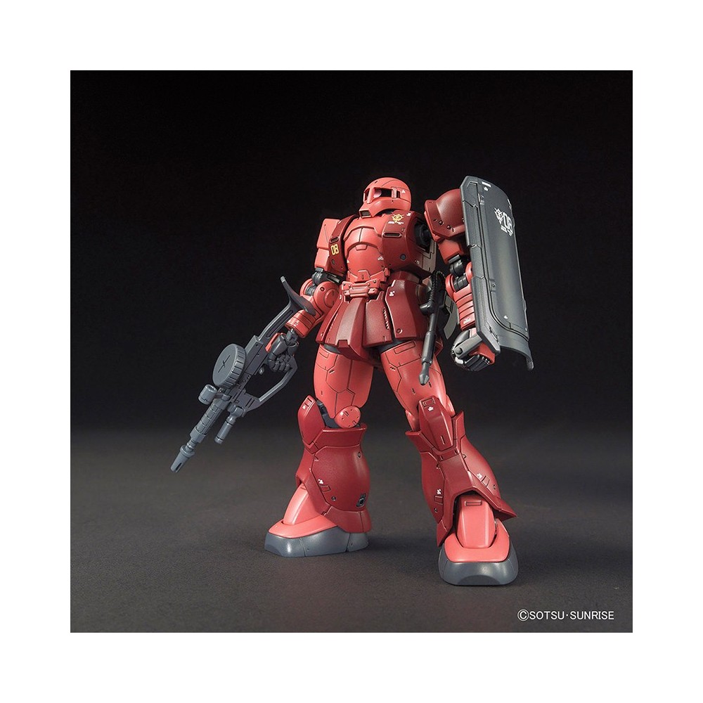 BANDAI HIGH GRADE HG GUNDAM MS-05 ZAKU I CHAR AZNABLE 1/144 MODEL KIT FIGURE
