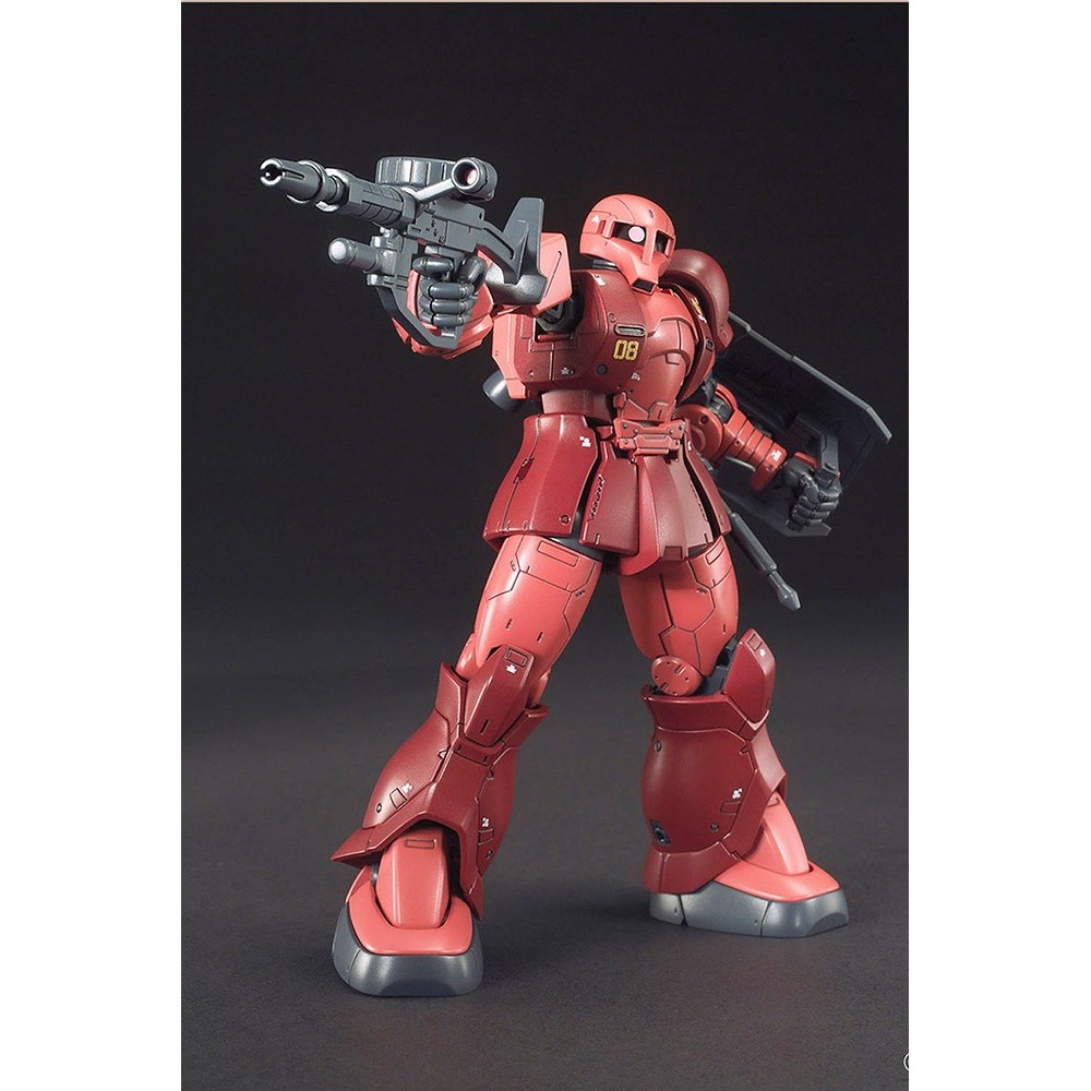 HIGH GRADE HG GUNDAM MS-05 ZAKU I CHAR AZNABLE 1/144 MODEL KIT FIGURE BANDAI