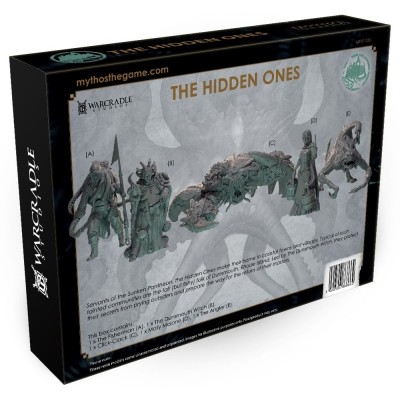 MYTHOS THE HIDDEN ONES FACTION STARTER SET GIOCO DA TAVOLO WARCRADLE STUDIOS