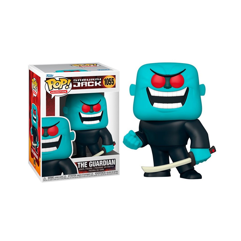 FUNKO FUNKO POP! SAMURAI JACK THE GUARDIAN BOBBLE HEAD KNOCKER FIGURE