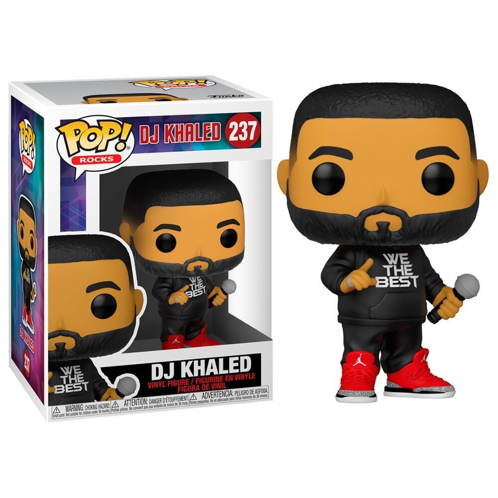 FUNKO FUNKO POP! ROCKS DJ KHALED BOBBLE HEAD KNOCKER FIGURE