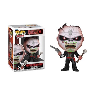 FUNKO FUNKO POP! IRON MAIDEN NIGHTS OF THE DEAD EDDIE BOBBLE HEAD FIGURE