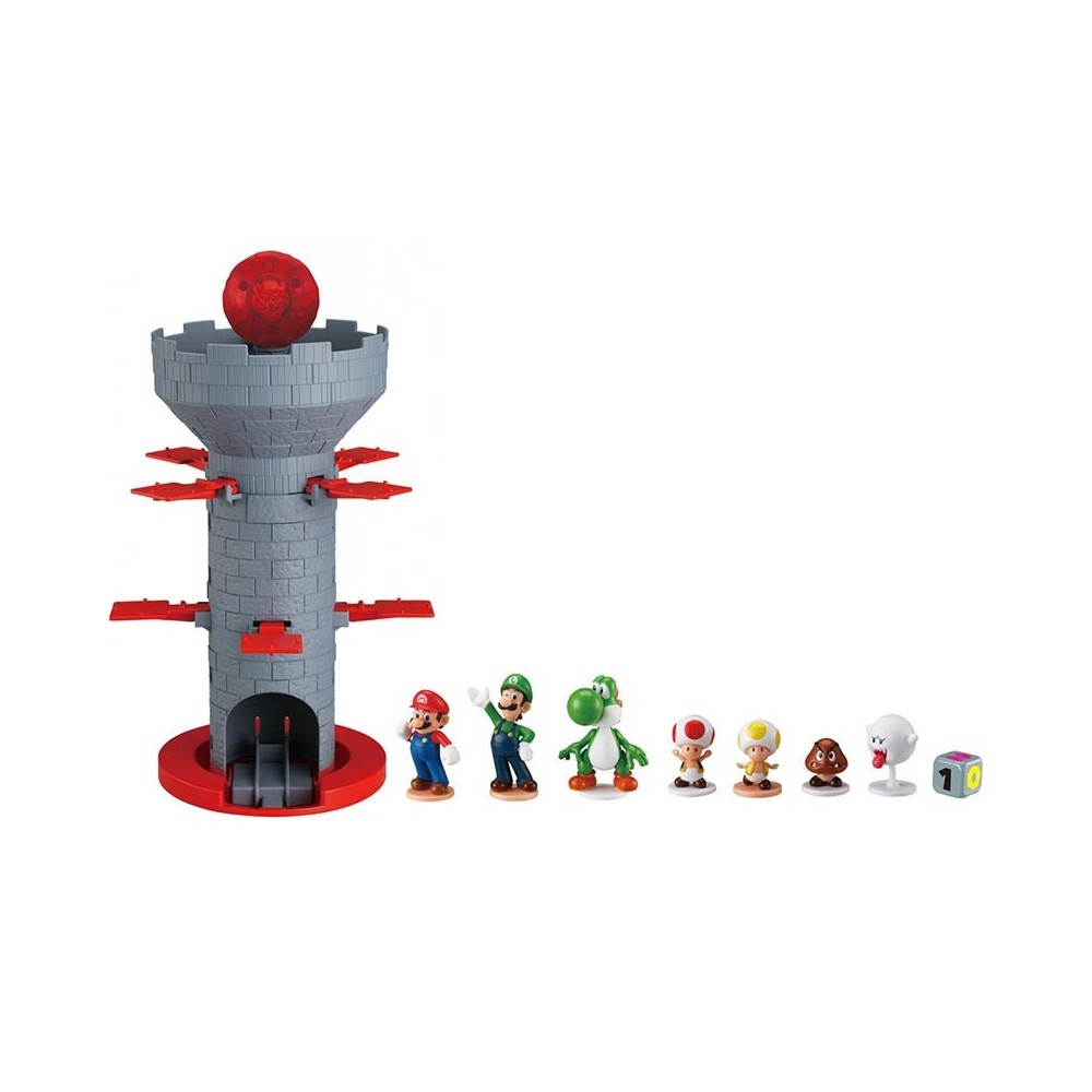 SUPER MARIO BLOW UP! SHAKY TOWER - GIOCO DA TAVOLO EPOCH