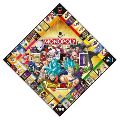 MONOPOLY DRAGON BALL SUPER - GIOCO DA TAVOLO IN ITALIANO WINNING MOVES