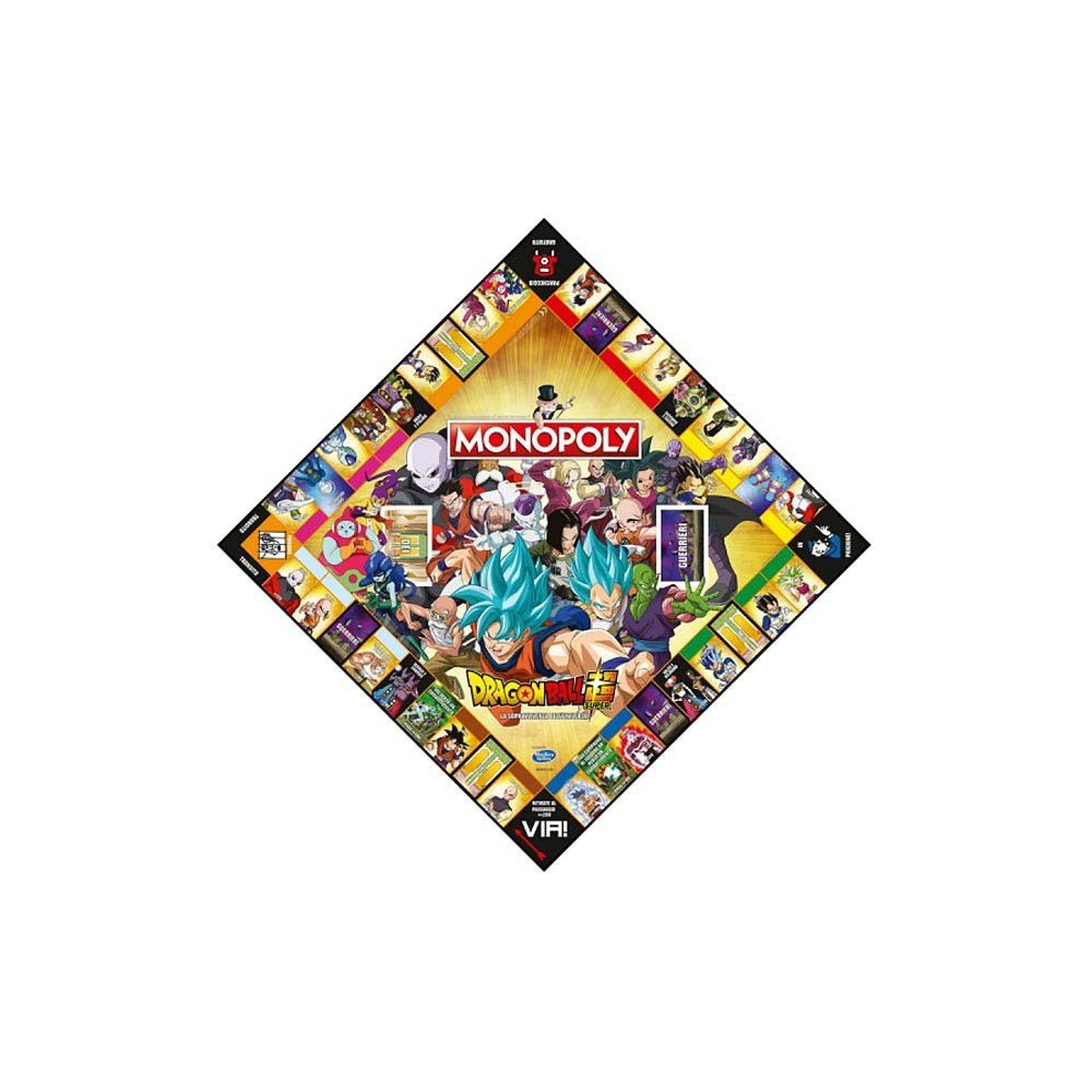 MONOPOLY DRAGON BALL SUPER - GIOCO DA TAVOLO IN ITALIANO WINNING MOVES