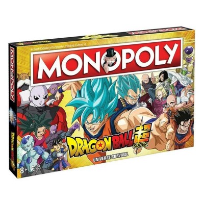 MONOPOLY DRAGON BALL SUPER - GIOCO DA TAVOLO IN ITALIANO WINNING MOVES