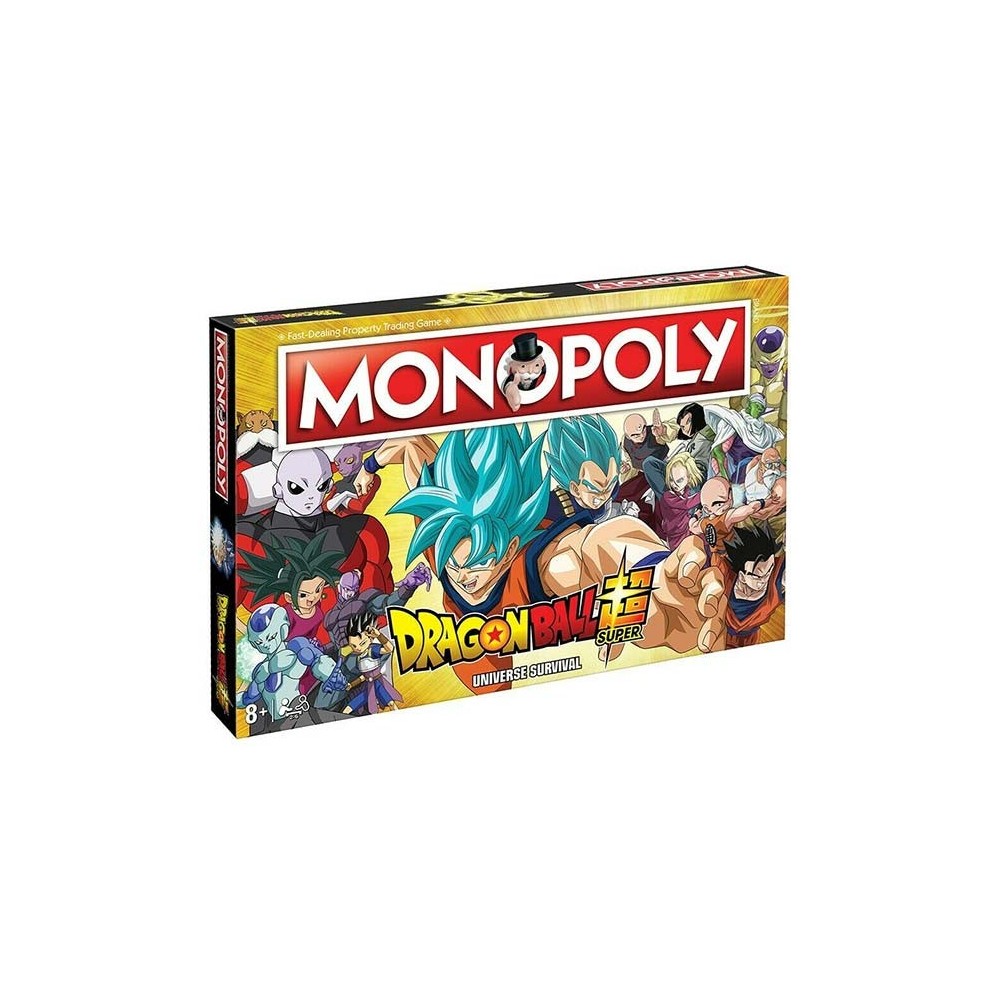 MONOPOLY DRAGON BALL SUPER - GIOCO DA TAVOLO IN ITALIANO WINNING MOVES