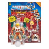 MASTERS OF THE UNIVERSE ORIGINS DELUXE FLYING FISTS HE-MAN ACTION FIGURE MATTEL