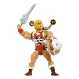 MASTERS OF THE UNIVERSE ORIGINS DELUXE FLYING FISTS HE-MAN ACTION FIGURE MATTEL