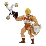 MASTERS OF THE UNIVERSE ORIGINS DELUXE FLYING FISTS HE-MAN ACTION FIGURE MATTEL