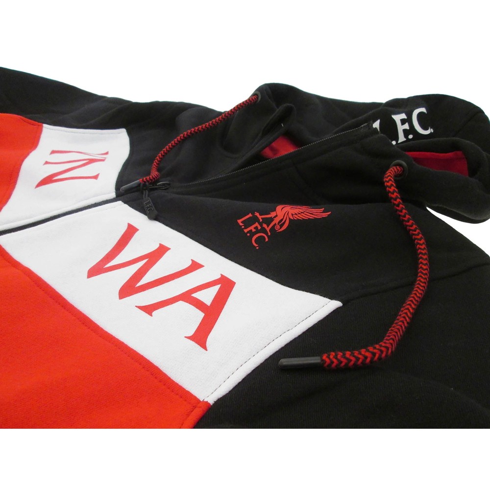 FELPA HOODIE UFFICIALE LIVERPOOL YOU NEVER WALK ALONE YNWA