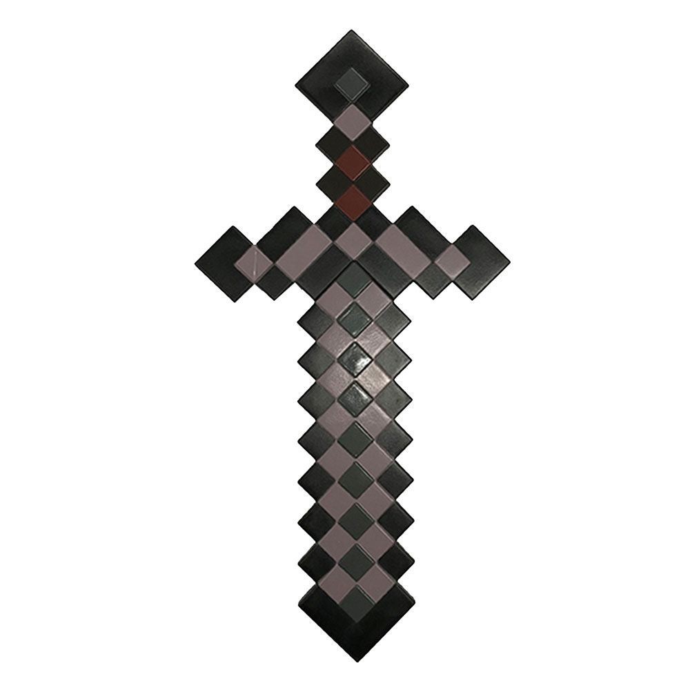 MINECRAFT PLASTIC REPLICA NETHER SWORD 51CM SPADA JAKKS PACIFIC INC.