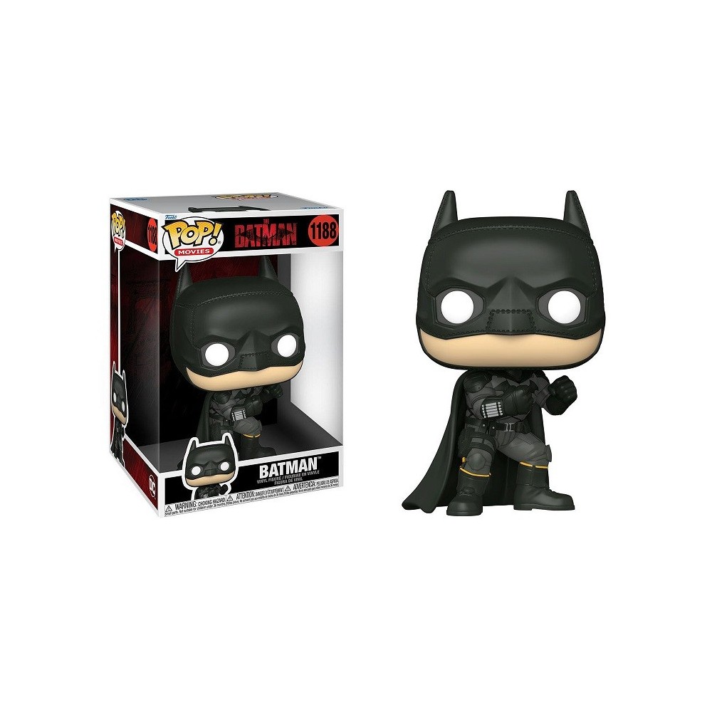 FUNKO FUNKO POP! SUPER SIZED THE BATMAN - JUMBO BATMAN 25CM BOBBLE HEAD FIGURE