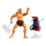 MASTERS OF THE UNIVERSE REVELATION SAVAGE HE-MAN AND ORKO ACTION FIGURE MATTEL