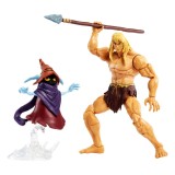 MASTERS OF THE UNIVERSE REVELATION SAVAGE HE-MAN AND ORKO ACTION FIGURE MATTEL