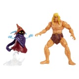 MASTERS OF THE UNIVERSE REVELATION SAVAGE HE-MAN AND ORKO ACTION FIGURE MATTEL