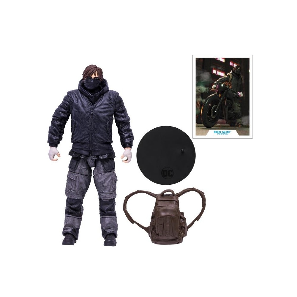 DC MULTIVERSE "THE BATMAN" - BRUCE WAYNE DRIFTER ACTION FIGURE MC FARLANE