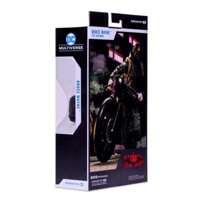 DC MULTIVERSE "THE BATMAN" - BRUCE WAYNE DRIFTER ACTION FIGURE MC FARLANE