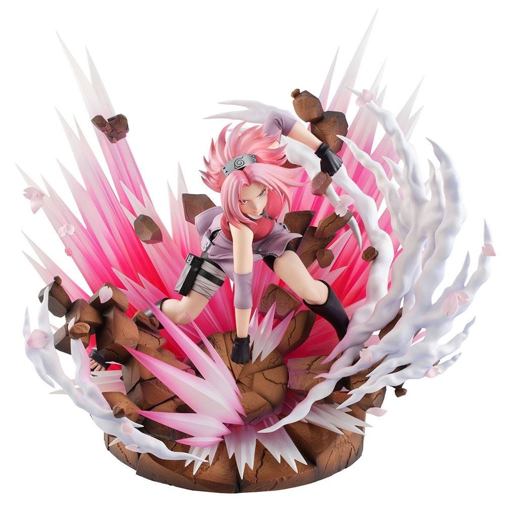MEGAHOUSE NARUTO GALS HARUNO SAKURA DX STATUE FIGURE