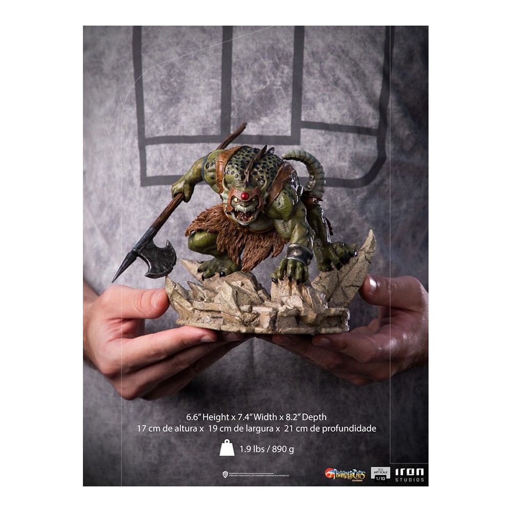 THUNDERCATS - SLITHE BDS ART SCALE 1/10 STATUA FIGURE IRON STUDIOS