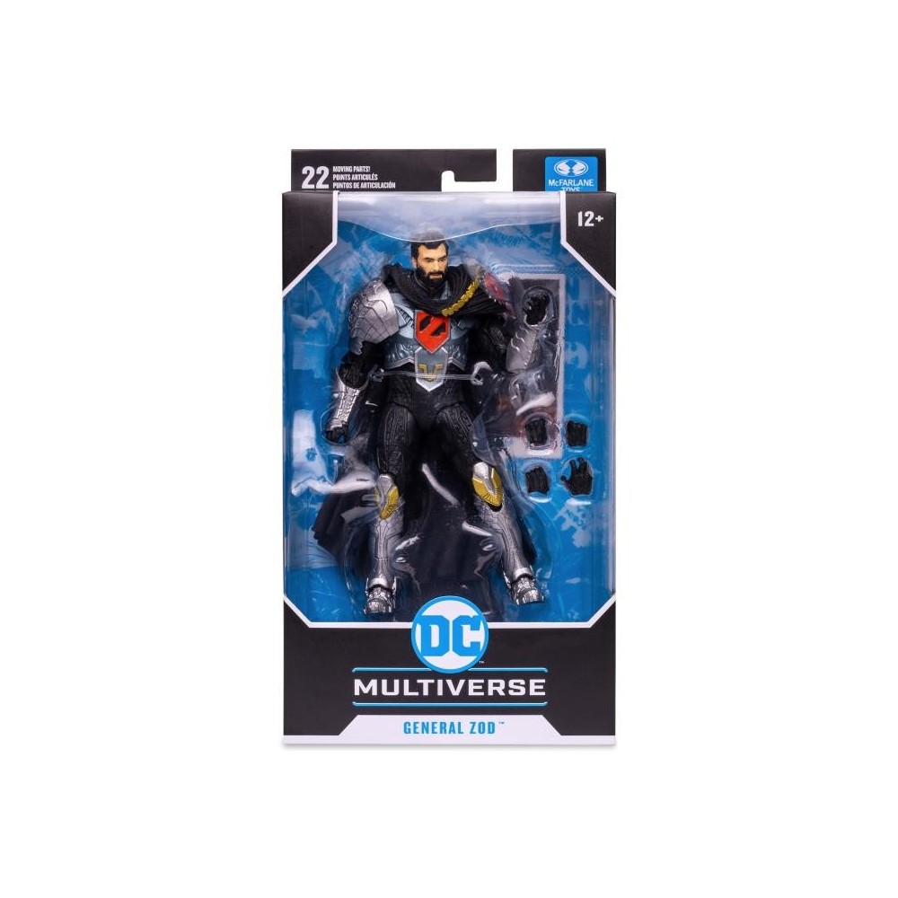 DC MULTIVERSE GENERAL ZOD ACTION FIGURE MC FARLANE