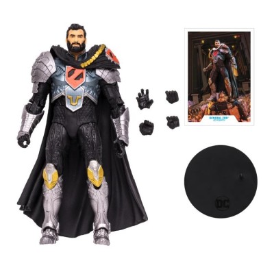 DC MULTIVERSE GENERAL ZOD ACTION FIGURE MC FARLANE