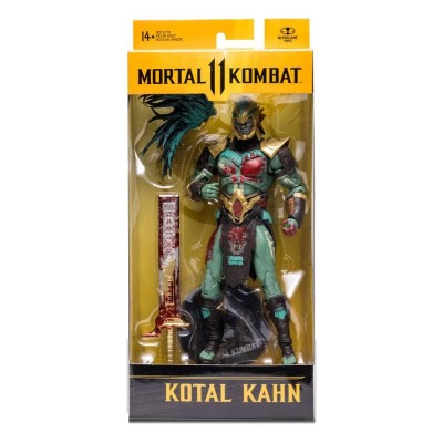 MORTAL KOMBAT 11 KOTAL KAHN BLOODY ACTION FIGURE MC FARLANE