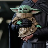 GENTLE GIANT THE MANDALORIAN LUKE SKYWALKER AND GROGU PREMIER COLLECTION STATUE FIGURE