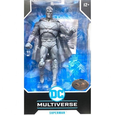 DC MULTIVERSE SUPERMAN PLATINUM EDITION DC REBIRTH ACTION FIGURE MC FARLANE