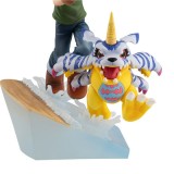 MEGAHOUSE DIGIMON ADVENTURE YAMATO ISHIDA AND GABUMON GEM STATUE FIGURE