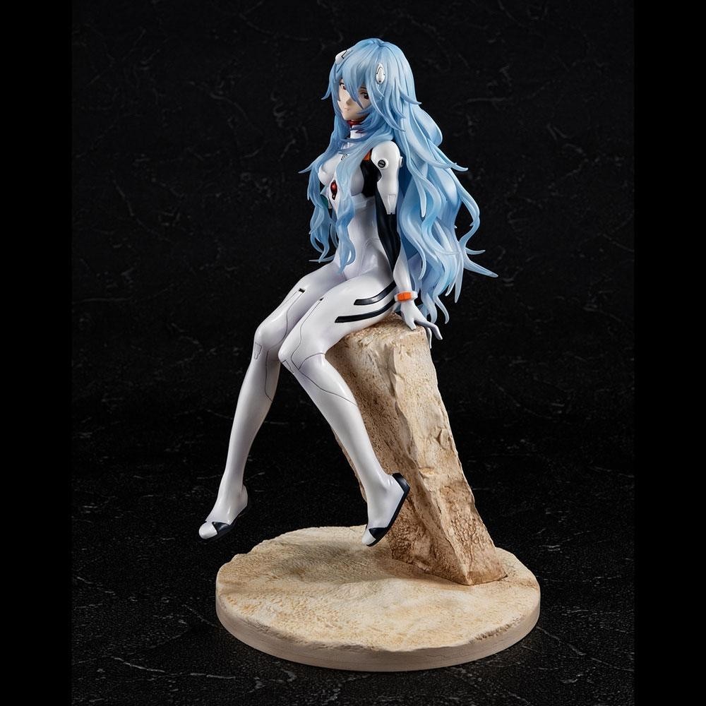 EVANGELION 3.0 + 1.0 THRICE UPON A TIME REI AYANAMI GEM STATUA FIGURE MEGAHOUSE