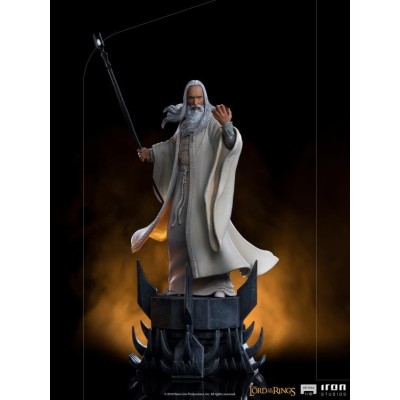 IRON STUDIOS THE LORD OF THE RINGS SARUMAN BDS ART SCALE STATUE FIGURE