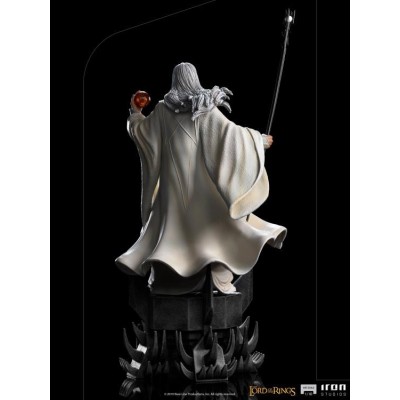 IRON STUDIOS THE LORD OF THE RINGS SARUMAN BDS ART SCALE STATUE FIGURE