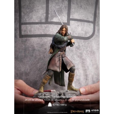 IRON STUDIOS THE LORD OF THE RINGS ARAGORN BDS ART SCALE STATUE FIGURE
