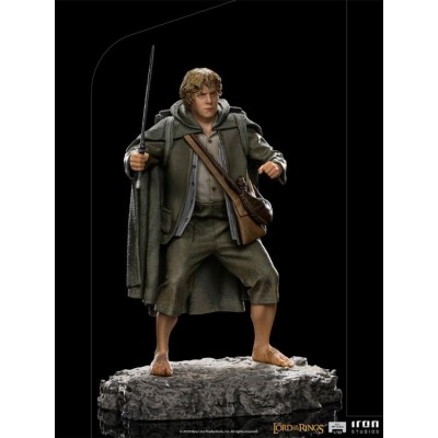 IL SIGNORE DEGLI ANELLI SAMWISE GAMGEE BDS ART SCALE STATUA FIGURE IRON STUDIOS