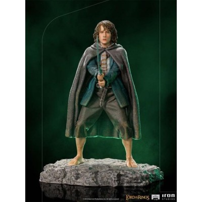 IL SIGNORE DEGLI ANELLI PIPINO (PIPPIN) BDS ART SCALE STATUA FIGURE IRON STUDIOS