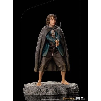 IL SIGNORE DEGLI ANELLI PIPINO (PIPPIN) BDS ART SCALE STATUA FIGURE IRON STUDIOS