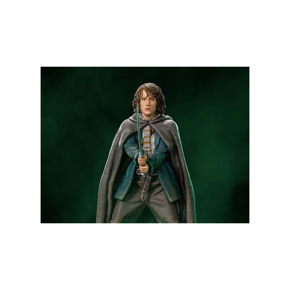 IL SIGNORE DEGLI ANELLI PIPINO (PIPPIN) BDS ART SCALE STATUA FIGURE IRON STUDIOS