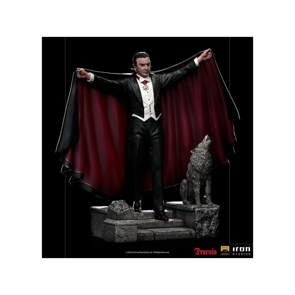 IRON STUDIOS UNIVERSAL MONSTERS DRACULA BDS ART SCALE DELUXE STATUE FIGURE