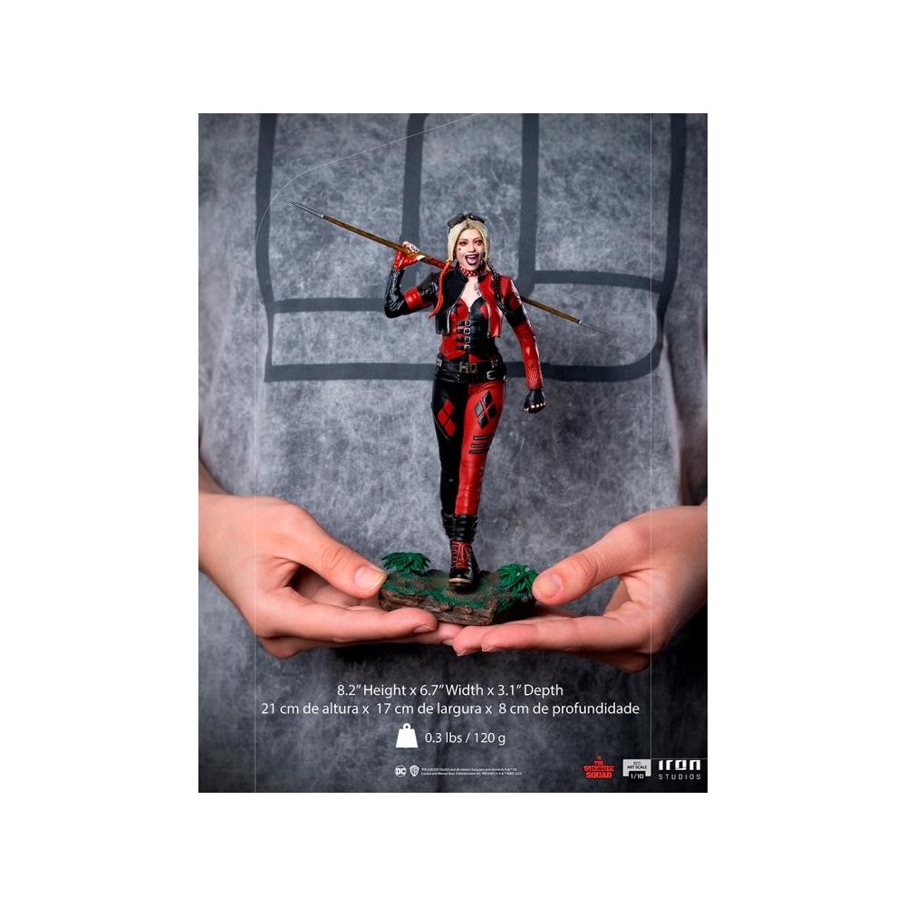 IRON STUDIOS THE SUICIDE SQUAD HARLEY QUINN BDS ART SCALE 1/10 STATUE FIGURE