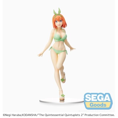 THE QUINTESSENTIAL QUINTUPLETS YOTSUBA NAKANO SWIMSUIT SPM STATUA FIGURE SEGA GOODS