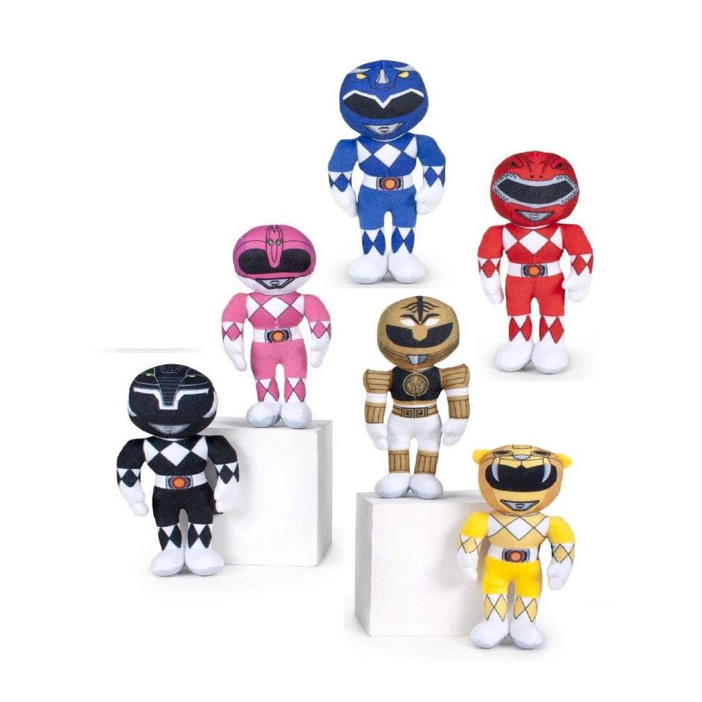 POWER RANGERS PUPAZZO PELUCHE YELLOW RANGER 20CM PLUSH FIGURE