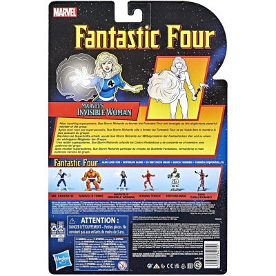 HASBRO MARVEL LEGENDS FANTASTIC FOUR THE INVISIBLE WOMAN ACTION FIGURE