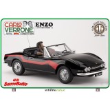 UN SACCO BELLO ENZO SU FIAT DINO SPIDER 1/18 SCALE FIGURE REPLICA INFINITE STATUE