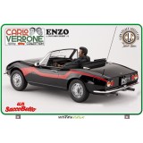 UN SACCO BELLO ENZO SU FIAT DINO SPIDER 1/18 SCALE FIGURE REPLICA INFINITE STATUE