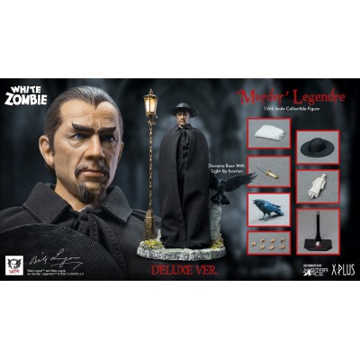 MURDER LEGENDRE BELA LUGOSI DELUXE ACTION FIGURE IRON STUDIOS