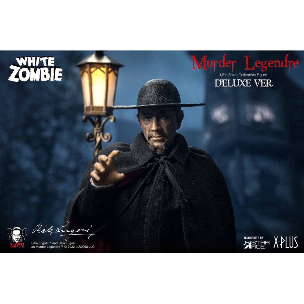 IRON STUDIOS MURDER LEGENDRE BELA LUGOSI DELUXE ACTION FIGURE