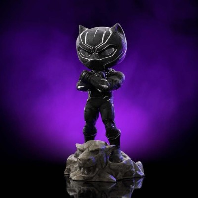 IRON STUDIOS AVENGERS INFINITY SAGA BLACK PANTHER MINICO FIGURE STATUA